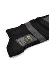 Black Unisex Long Bamboo Socks 24K003