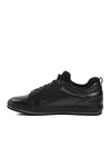 Black Genuine Leather Mens Casual Shoes 4304 M