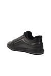 Black Genuine Leather Mens Casual Shoes 4304 M