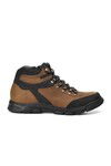 Sand-Black Genuine Leather Mens Boots 4351 M