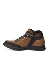 Sand-Black Genuine Leather Mens Boots 4351 M