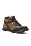 Sand-Black Genuine Leather Mens Boots 4351 M