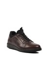 Brown Genuine Leather Mens Casual Shoes 4467 M