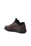 Brown Genuine Leather Mens Casual Shoes 4467 M