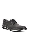 Black Genuine Leather Mens Casual Shoes 8071 M
