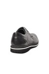 Black Genuine Leather Mens Casual Shoes 8071 M
