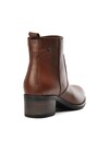 Tan Genuine Leather Anatomical Womens Boots 8691 Z