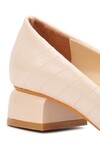 Beige Womens High Heel Shoes 901