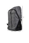 Gray Unisex School Bag Artemis Backpack
