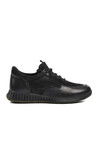 Black-Black Nubuck Mens Casual Shoes Dbdr 1825 M