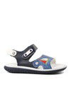Navy Blue Orthopedic Boys Sandals 1540 F