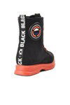 Black-Orange Girls Boots Peris P