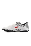Victor G Astroturf White Unisex Astroturf Shoes