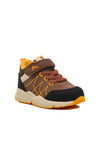 Brown-Cat Yellow Baby Boots 1519 B