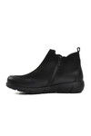Black Nubuck Genuine Leather Womens Boots 1953755K Z