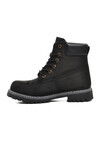 Black Nubuck Genuine Leather Mens Boots 220262 M
