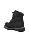 Black Nubuck Genuine Leather Mens Boots 220262 M