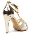 Gold Womens High Heel Shoes 22240205 Z