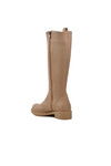 Nude Fleece-lined Womens Boots 224536 Z