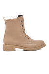 Nude Fleece-lined Womens Boots 224540 Z