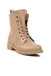 Nude Fleece-lined Womens Boots 224540 Z