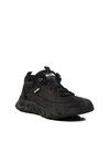 Black Nubuck Genuine Leather Mens Casual Shoes 240003 M
