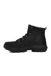 Black Nubuck Genuine Leather Mens Outdoor Boots 240068 M