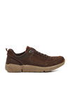Brown Nubuck Genuine Leather Mens Casual Shoes 244110-3 M