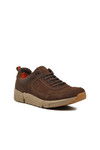 Brown Nubuck Genuine Leather Mens Casual Shoes 244110-3 M