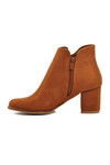 Tan Suede Womens Boots 262079 Z