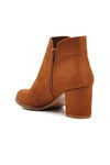 Tan Suede Womens Boots 262079 Z