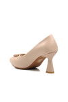 Beige Womens High Heel Shoes 289202 Z