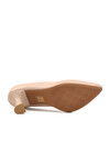 Beige Womens High Heel Shoes 289202 Z