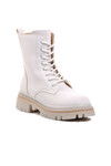 White Polar Fleece Womens Boots 332086 Z