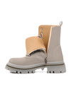 Gray Fleece-Inside Womens Boots 332086 Z