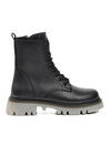 Black Womens Fleece-Inside Boots 332086 Z