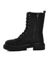 Black Suede Womens Boots 335124 Z
