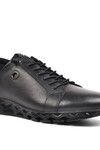 Siyah Hakiki Deri Erkek Casual Ayakkabı 4511 M