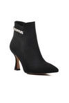 Black Suede Womens Boots 543111 Z