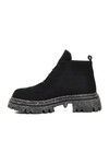 Black Suede Womens Boots 561188 Z