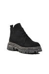 Black Suede Womens Boots 561188 Z