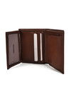 Brown Genuine Leather Mens Wallet 8033