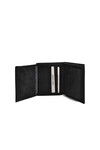 Black Genuine Leather Mens Wallet 8033