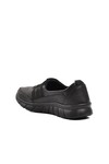 Black Genuine Leather Anatomic Womens Casual Shoes 8278 Z