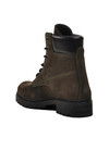 Khaki Fleece Genuine Leather Unisex Boots 90001-9