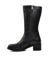 Siyah Hakiki Deri Kadın Çizme 9289 Z
