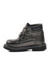 Platinum-Black Baby Boots Ctaye B