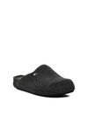 Black Mens Slippers Bento K-12115 M