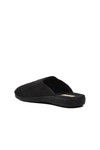 Black Anatomic Mens Home Slippers K-646 M