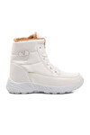Beyaz  Kadın Kar Botu Parse Z